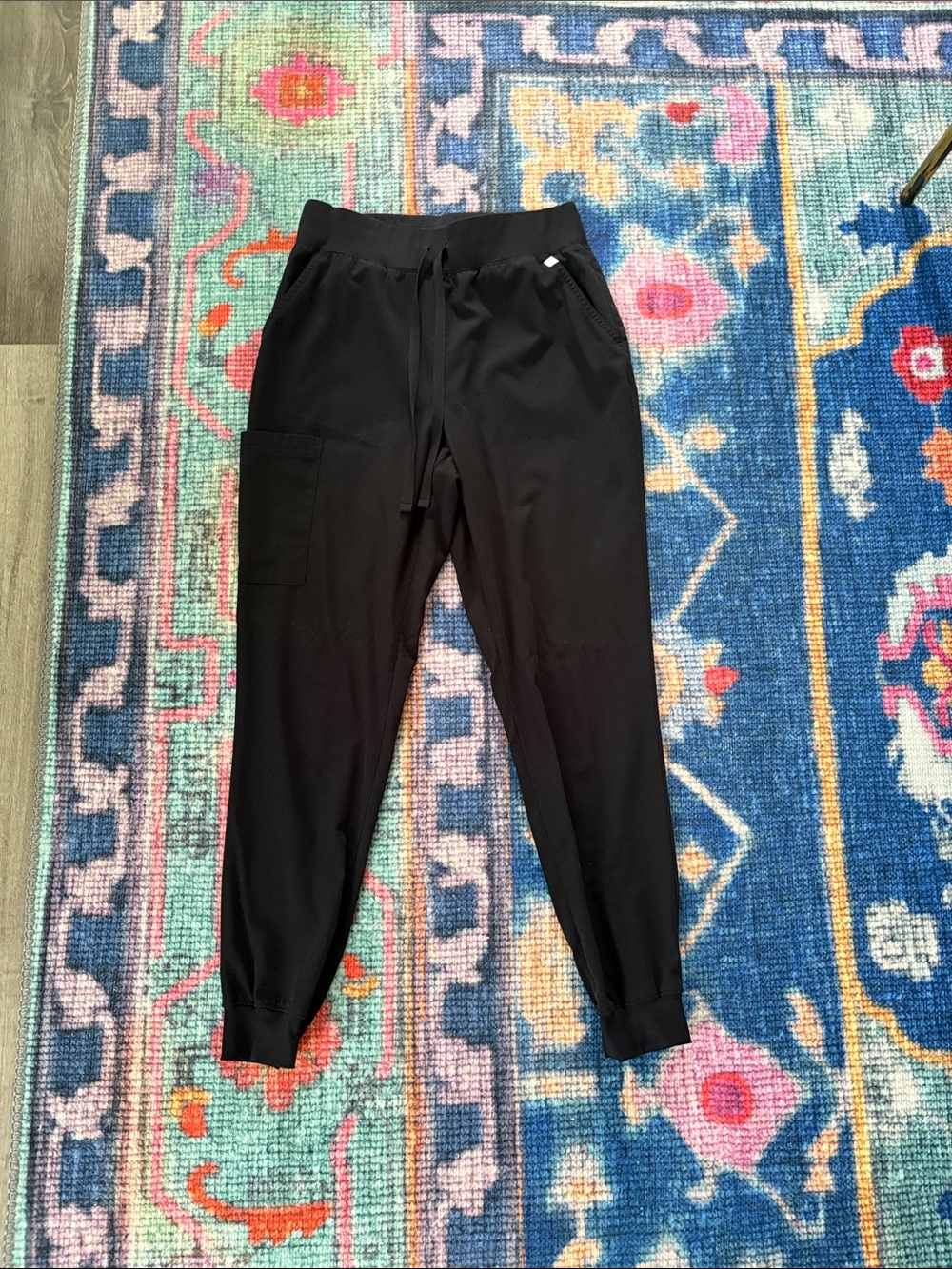 Hypothesis Black Jogger Scrub Pants